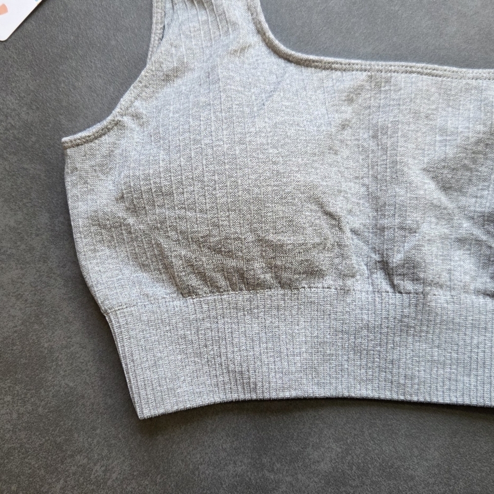 NWT Jetjoy Ribbed Sports Bra - Picture 3 of 6